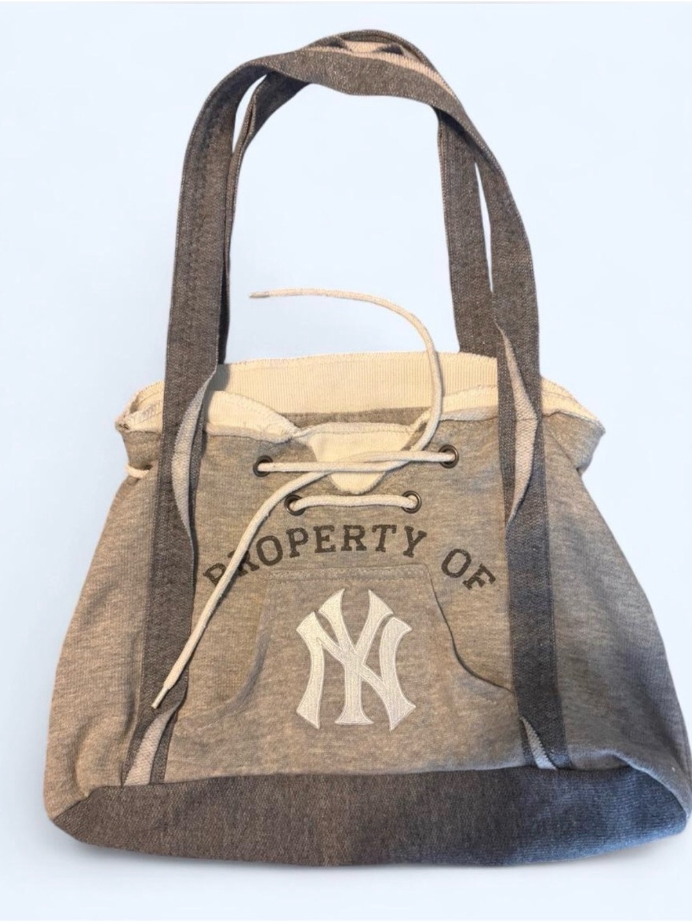 NWOT MLB Yankees Jersey Hoodie Tote Bag